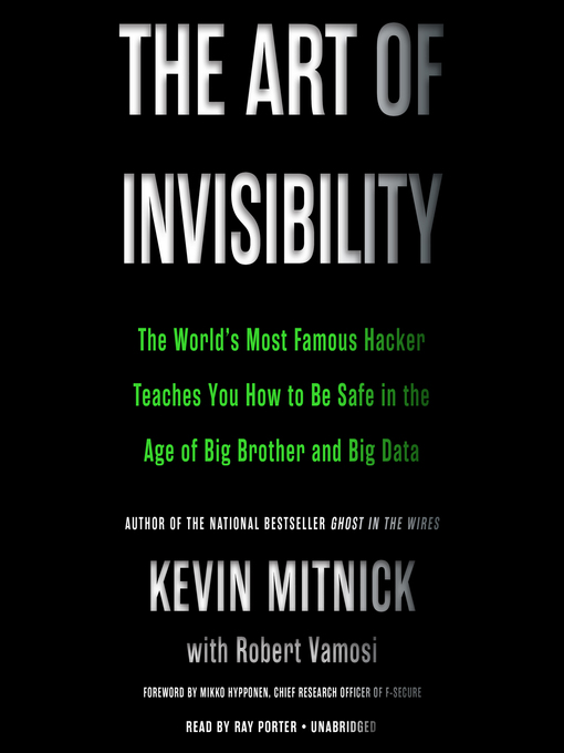Title details for The Art of Invisibility by Kevin Mitnick - Wait list